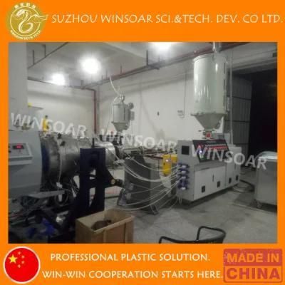 Sj55/30 Single Screw Extruder Plastic Machinery for Making PE PP Pipe