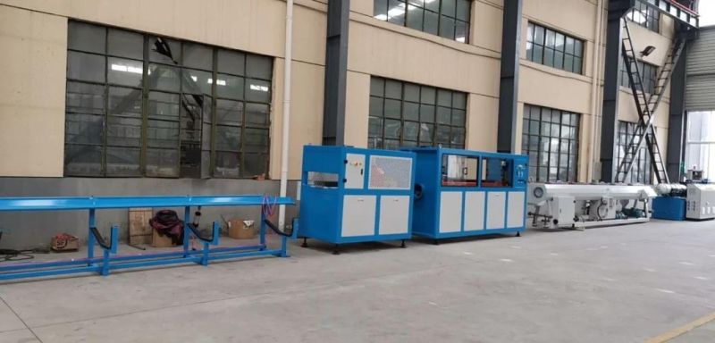 Plastic Water Tube PVC HDPE Pipe Extrusion Production Machine