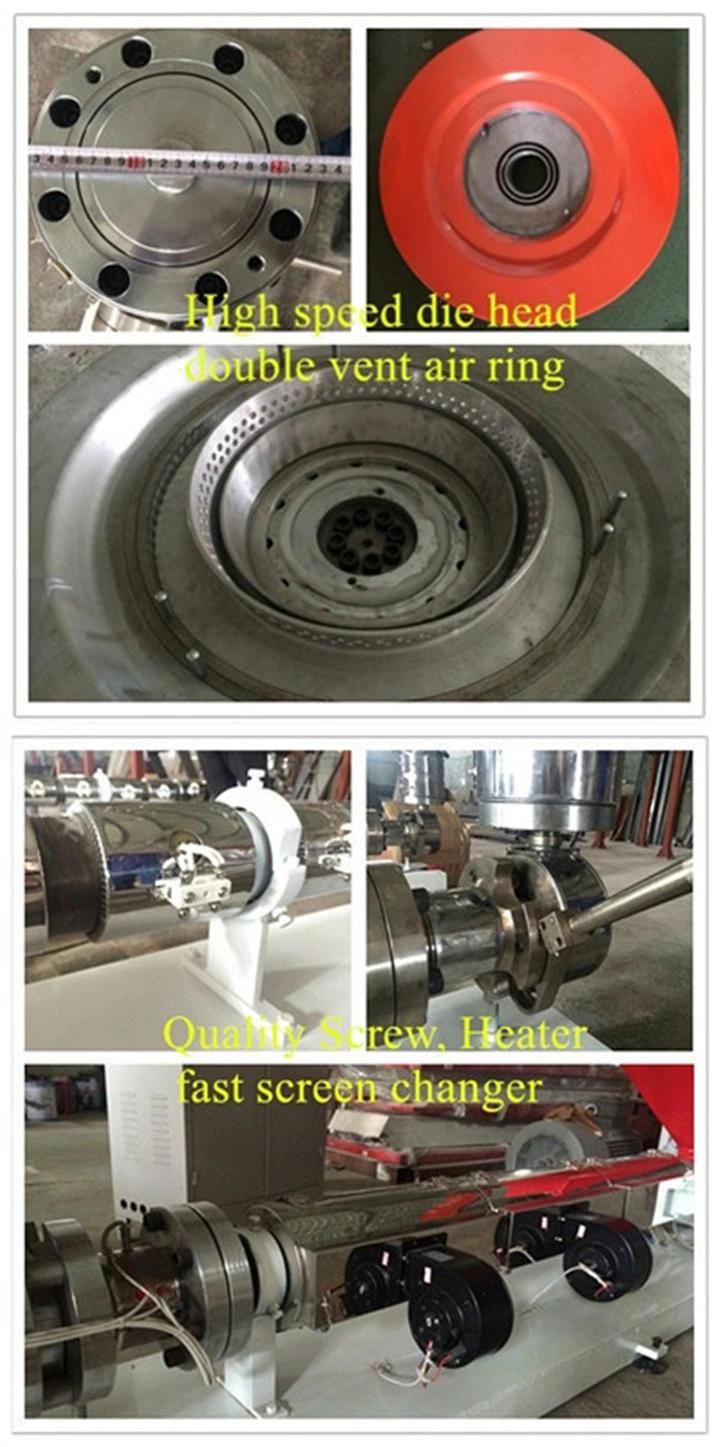 High Speed Plastic Nylon PE HDPE Blown Film Extrusion Machine