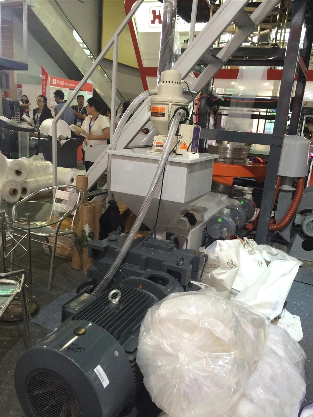 2015 Chinaplas Tpye Mini Film Blowing Machine