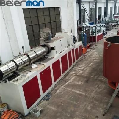 Beierman Vertical Gearbox PVC Pellets/Pipes/Profiles Sjsz92/188 Double/Twin Screw Extruder ...