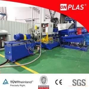 Kneader Compounding Carbon Black with PP/PE Underwater Pelletizer
