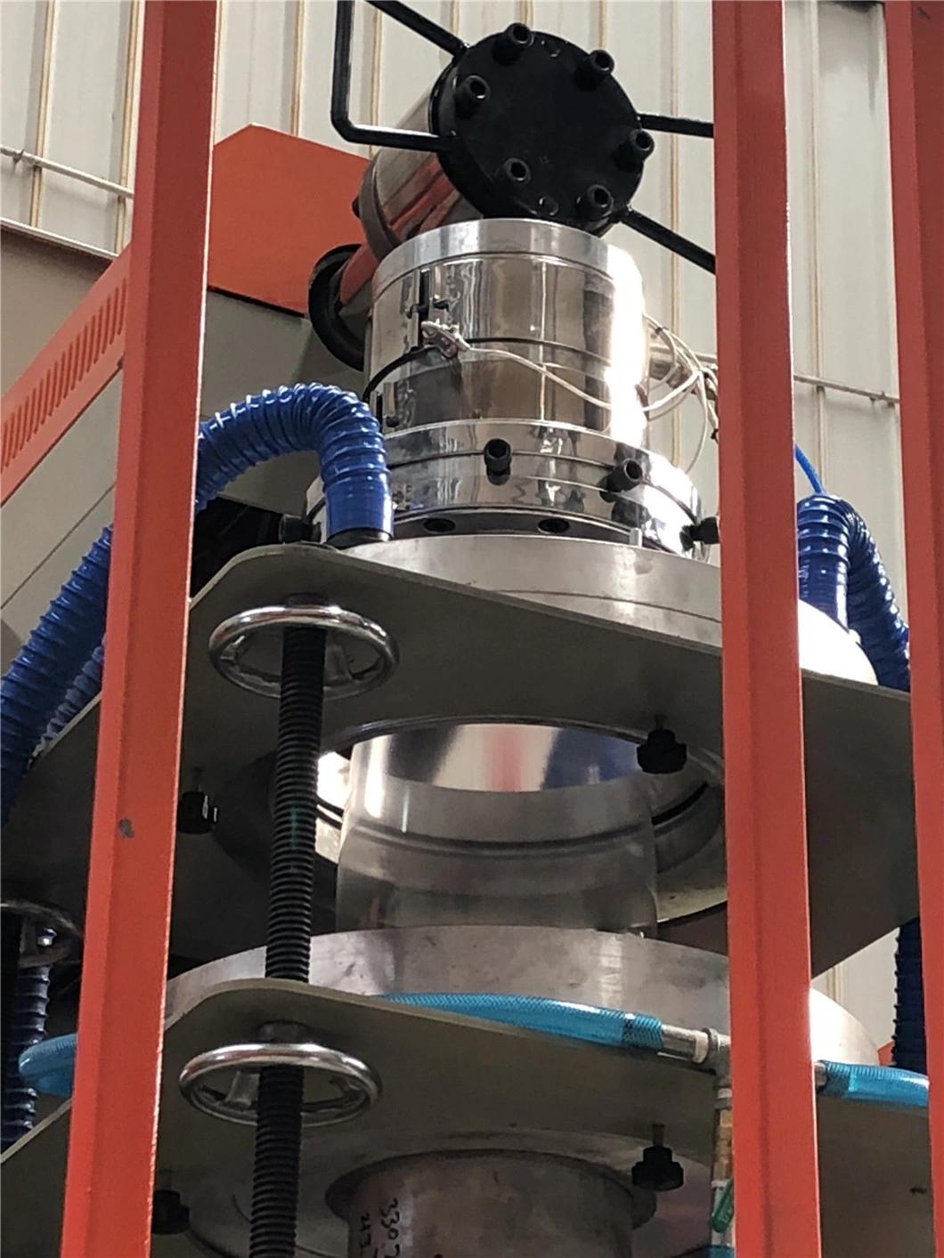 PP Blowing Machine with Rotary Die Head, Auto Loader and Corona Treater