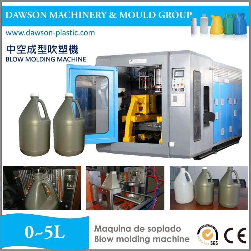 Double Station for 4L Oil Bottle Extrusion Blow Molding Machine