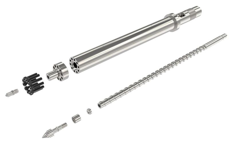 Mitsubishi Injection Molding Machine Spare Parts Screw & Barrel Assembly