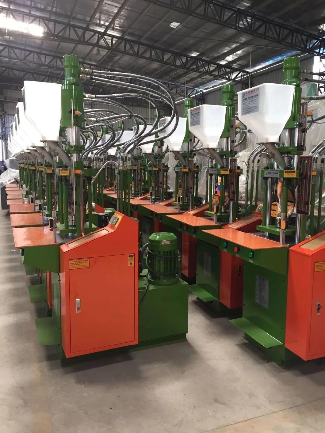 PVC Automatic Vertical Plastic Injection Mould Machine Machinery