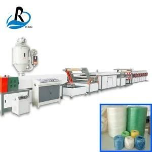 PP Split Film Raffia Greenhouse Tomato Packing PP Baler Twine Rope Making Machine