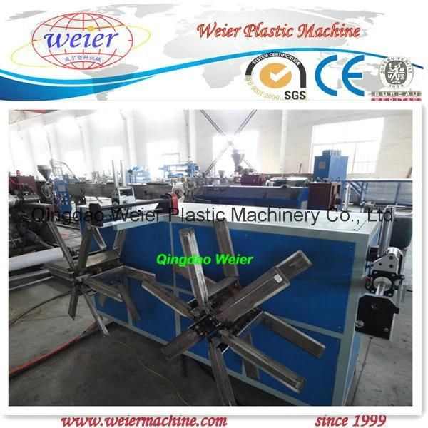 PVC Single Wall Corrugated Pipe Extrusion Line