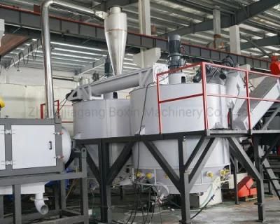 3000kg/H Recycled Waste Pet Plastic Bottle Label Remover / Label Removing Machine for ...