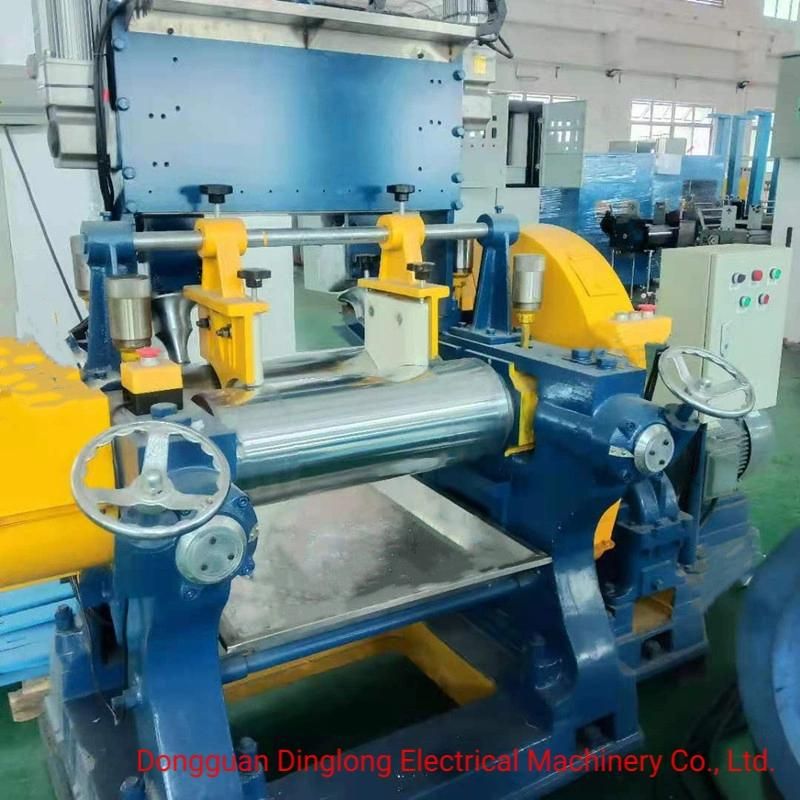 PVC/PP/PE/TPE Silicone Teflon Wire Stranding Rubber Mixing Mill Cable Automatic Feeder LED Lamp Strip Extruder Equipment Plastic Machine