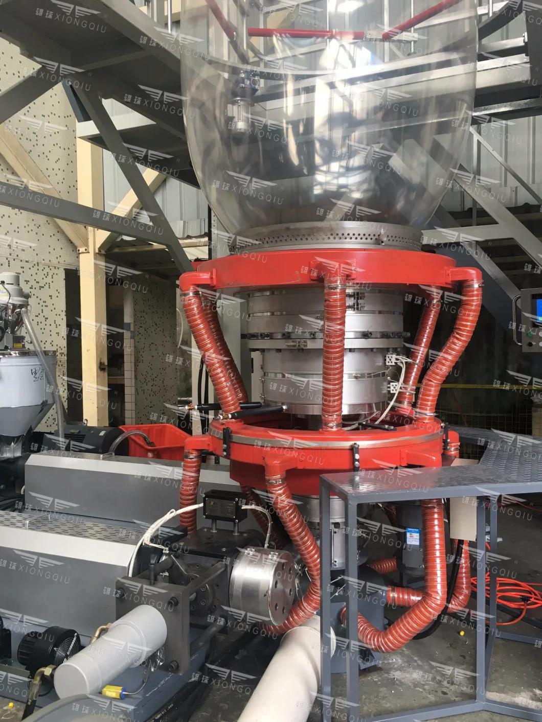 2200mm PE ABC 3 Layers Co-Extrusion Film Blowing Machine with Back to Back Automatic Winder and Rotary Die Head