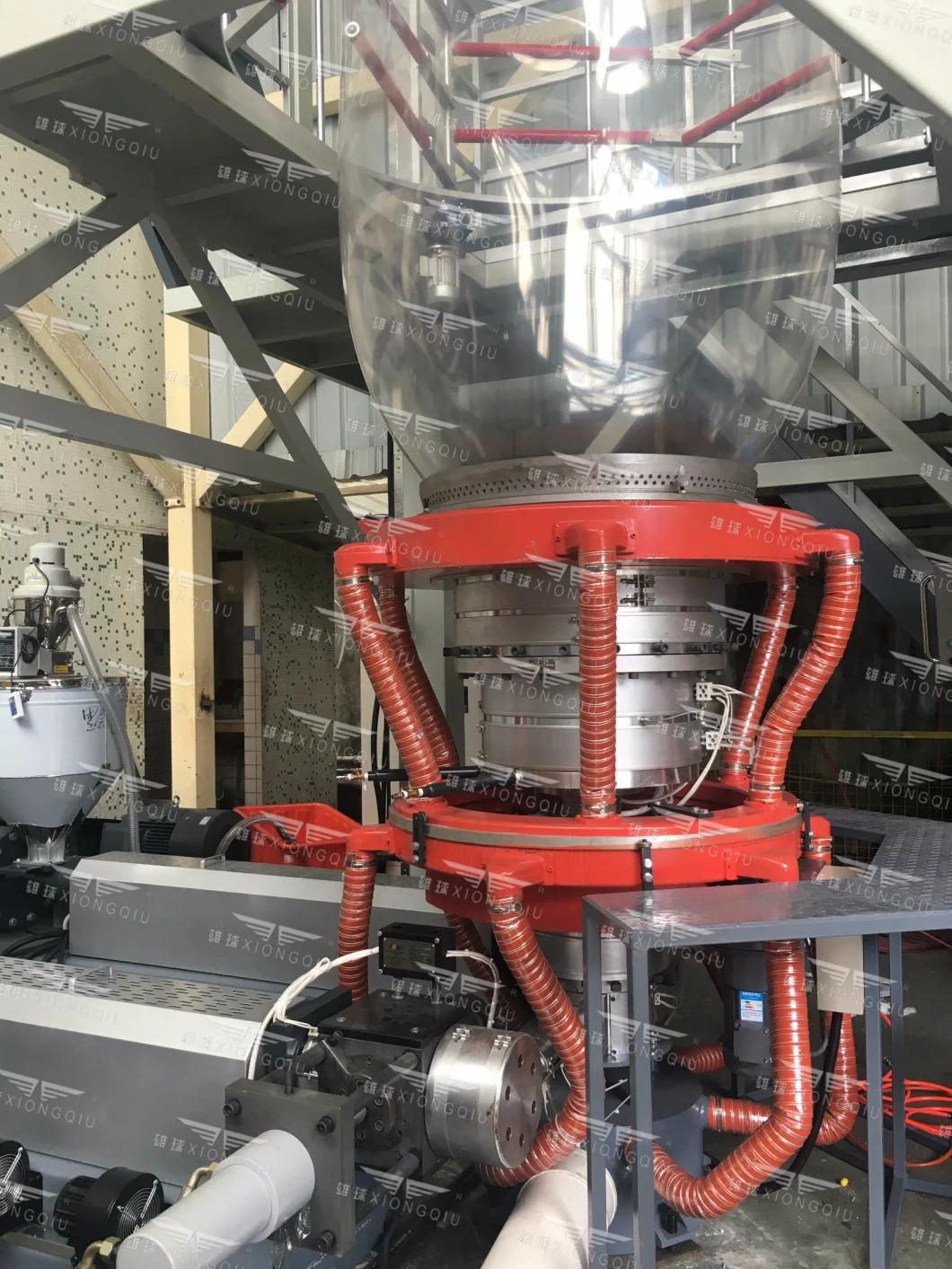 2200mm PE ABC 3 Layers Co-Extrusion Film Blowing Machine with Back to Back Automatic Winder and Rotary Die Head