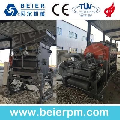 High Productivity HDPE Film Recycling Line for Washing Drying Agriculture Foil PP Raffia ...