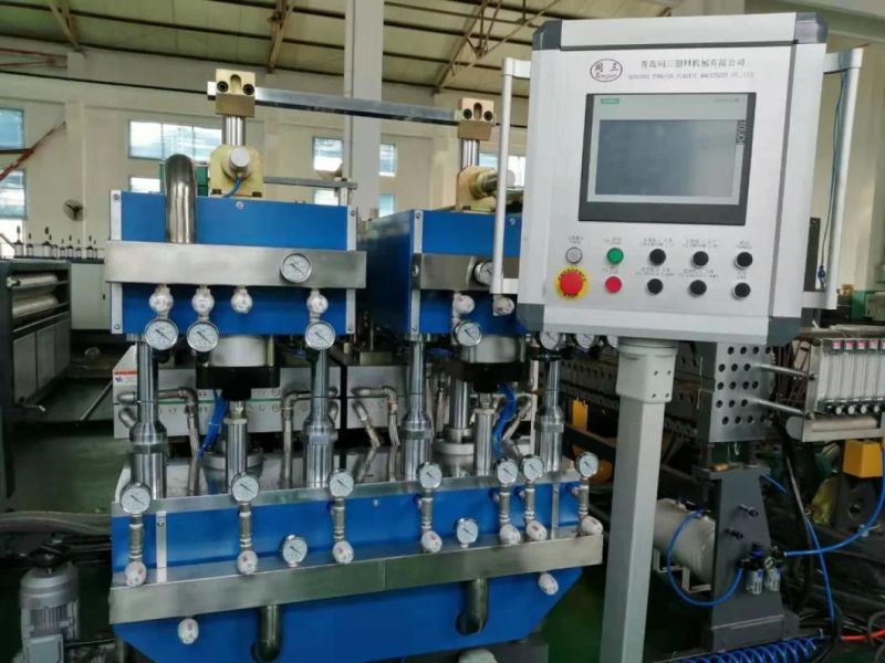 Plastic PP Hollow Corrugated Sheet Machine PP Plastic Box Machine