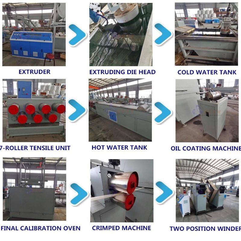 Best Quality Plastic PP Pet Monofilament Yarn Extruder Machine for Tooth Brush Filament Making