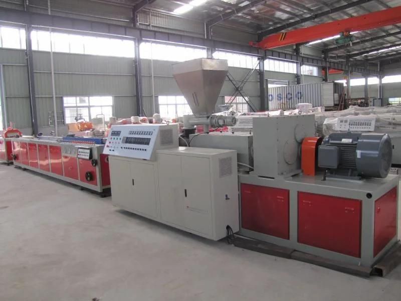Plastic PVC UPVC WPC Ceiling Wall Panel Board Window Profile Door Frame Outdoor Floor Decking Extrusion Production Making Line