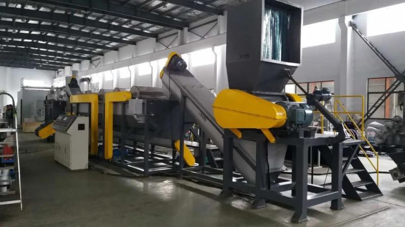 Hot Selling Waste Plastic PP Flakes Recycle Friction Rinsing Tank with Good Production Line