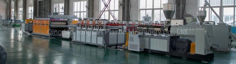 Foamed PVC and Wood WPC Furniture Board Making Machine