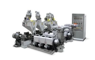 Three-Layer Common-Extruding Rotary Die-Head Film Blowing Machine Screw 65