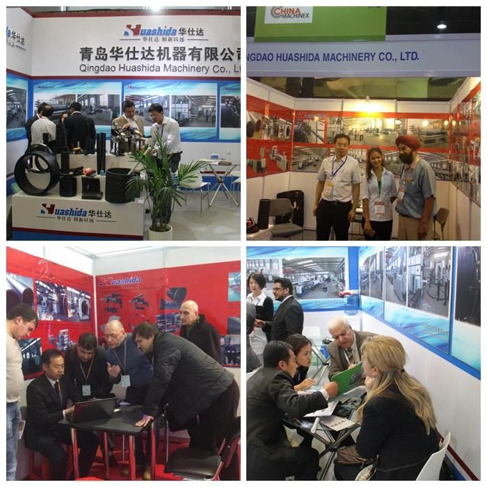 HDPE Solid Pressure Water Supply Plastic Pipe Making Extrusion Line