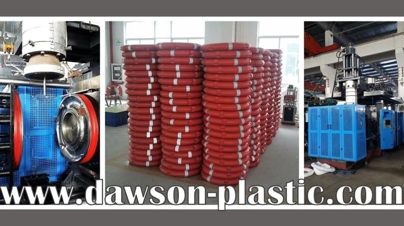 100-250L HDPE Life Buoy Servo Motor Plastic Machine