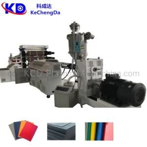 PP PE PVC Thick Plastic Sheets/Board/Panel Extrusion Machine Line