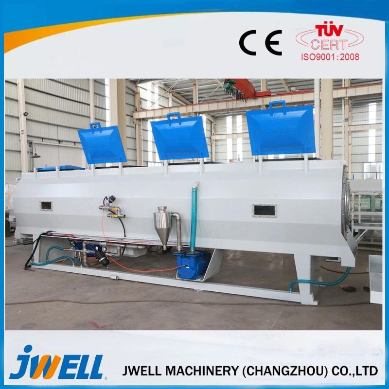 Jwell Plastic Recycling PE/PVC/Mpp/PPR Stable Performance with High Capacity Plastic Machine