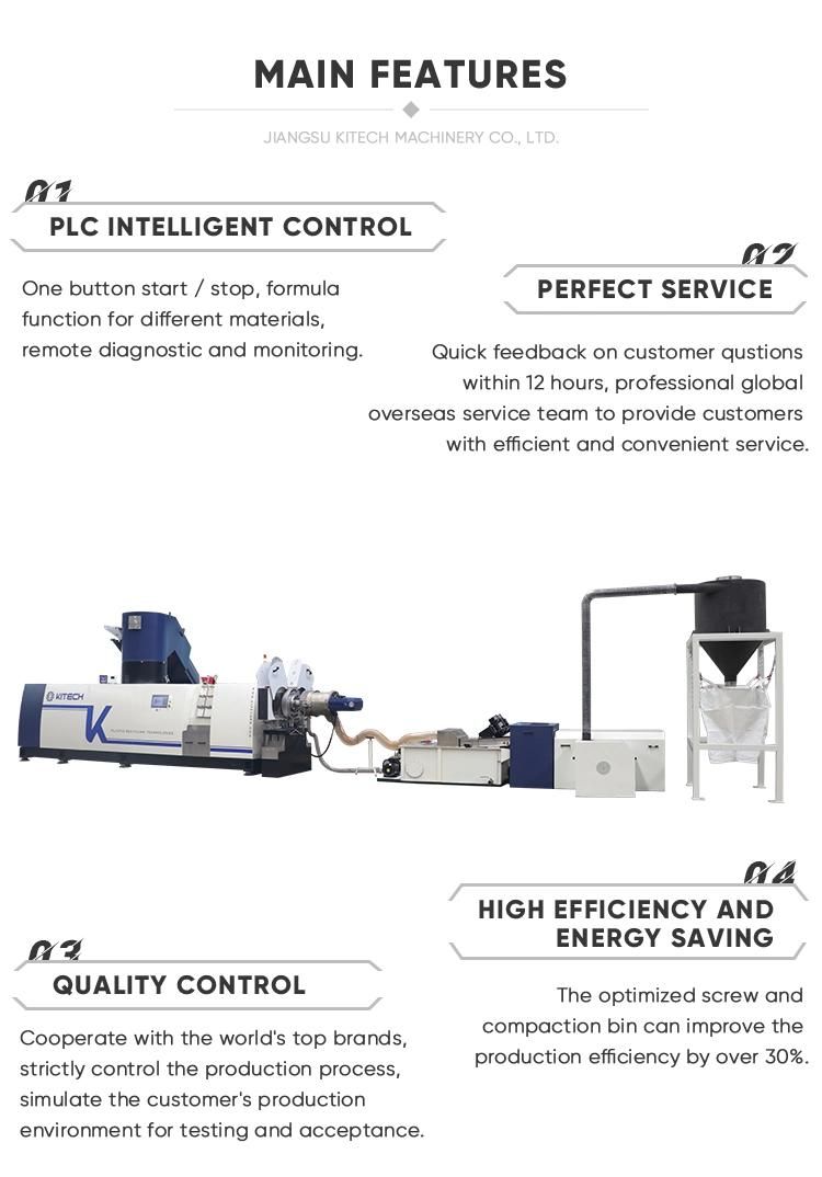 Highly Innovative Plastic Scrap Film Recycling Granule Making Machine