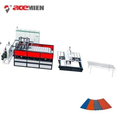 High Performance Corrugated Anti-Aging PVC Plastic Glazed Color Roof Tile Forming ...
