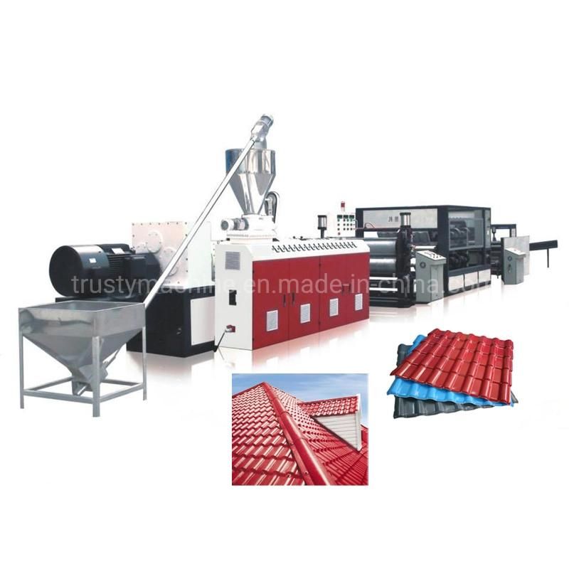 PVC Glazed Roof Sheet Making Machine