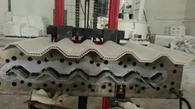 PVC Hollow Wave Tile Production Line