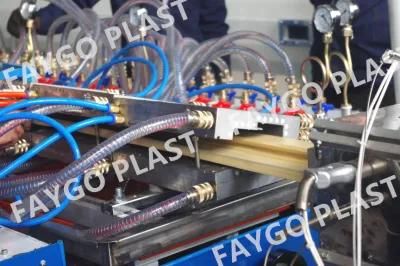 Plastic Wood WPC Profile Machine/ Sjsz-51/105 WPC Profile Extruder Machine