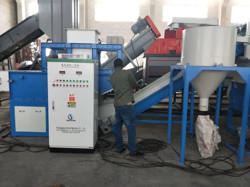 PP Jumbo Bag Ton Bag Film Single Shaft Shredder Machine