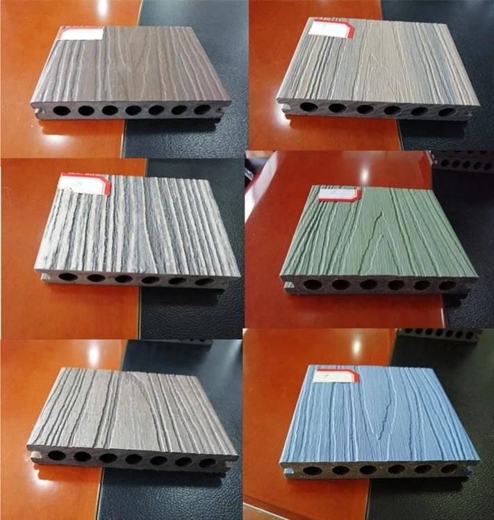 Decoration Outdoor WPC Floor Making Machine 3D Deep Embossed WPC Composite Decking Making Machine