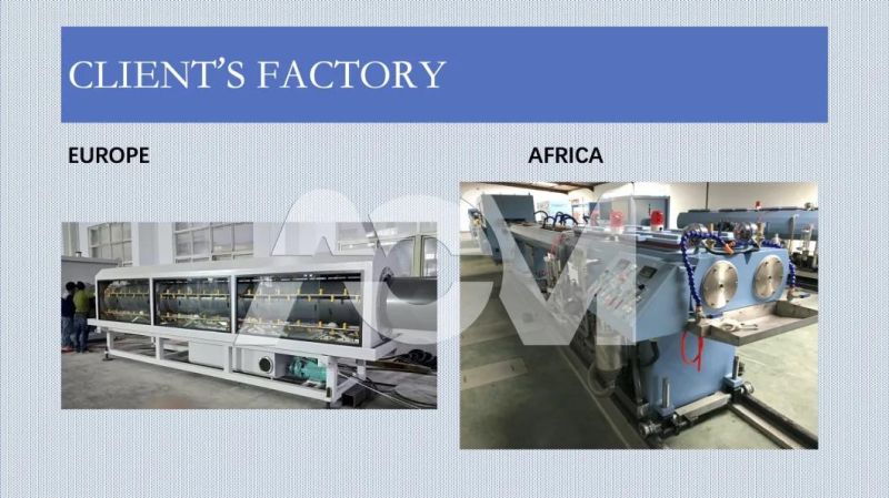Plastic UPVC Pipe PVC HDPE PPR PE PP Water Electric Conduit Pipe Extrusion Production Line