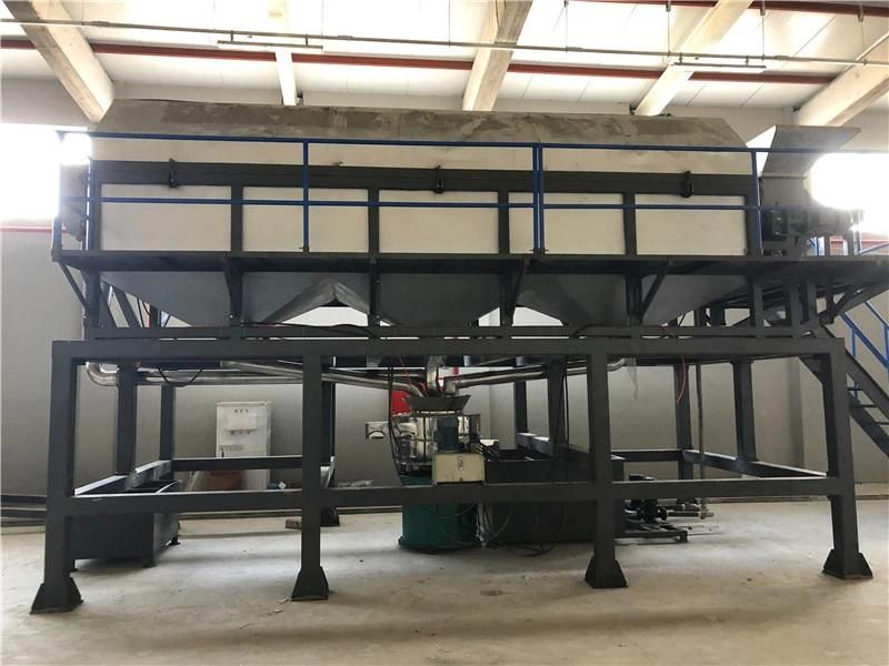 1000KG/HR Plastic PET Bottle Flake Recycling Production Line