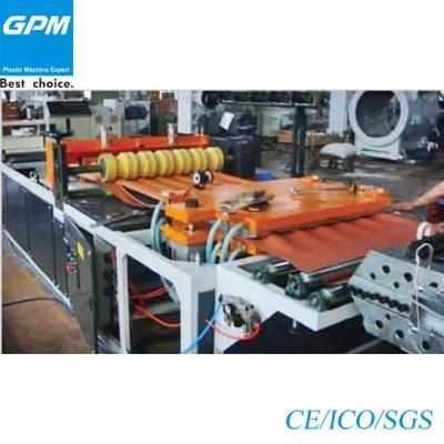 PVC PC PP Corrugated Sheet Extrusion Line