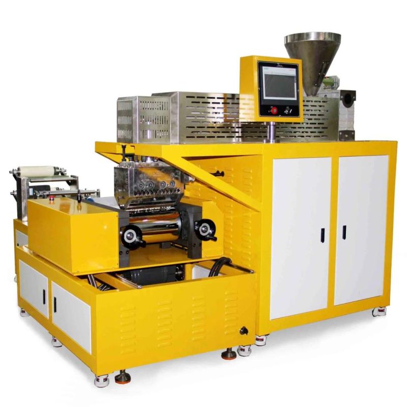 Lab Film Sheet Casting Extrusion Machine with Calender Function