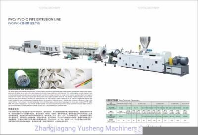 PVC Plastic Pipe Making Line