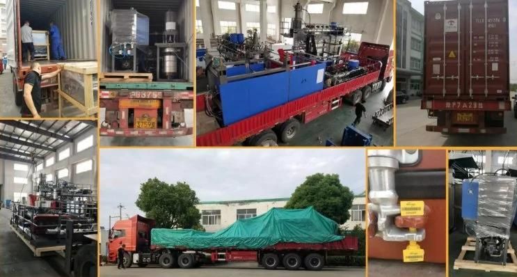 China 5L Plastic HDPE Container Canister Blow Molding Machine