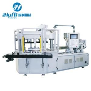 Hydraulic Rotary Plastic Injection Molding Machine New Designed Plastic Injection Blow ...