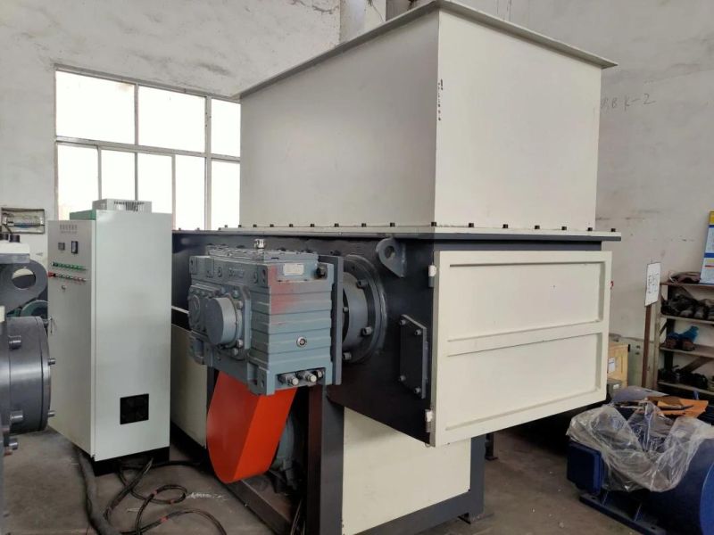 1000kg/H HDPE PP Lump Pipe Hard Plastic Single Shaft Shredder