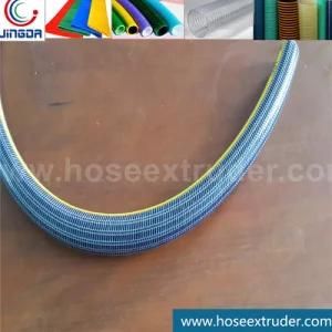 Nts No Torsion System Anti Twist Lock Plain Stitch Braiding Knitting PVC Fiber Hose ...