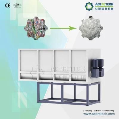 2000kg/H Plastic Recycling Washing Machine for Dirty Pet Flakes
