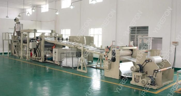 Thermoforming Plastic PP PS Pet Plastic Sheet Extrusion Production Line
