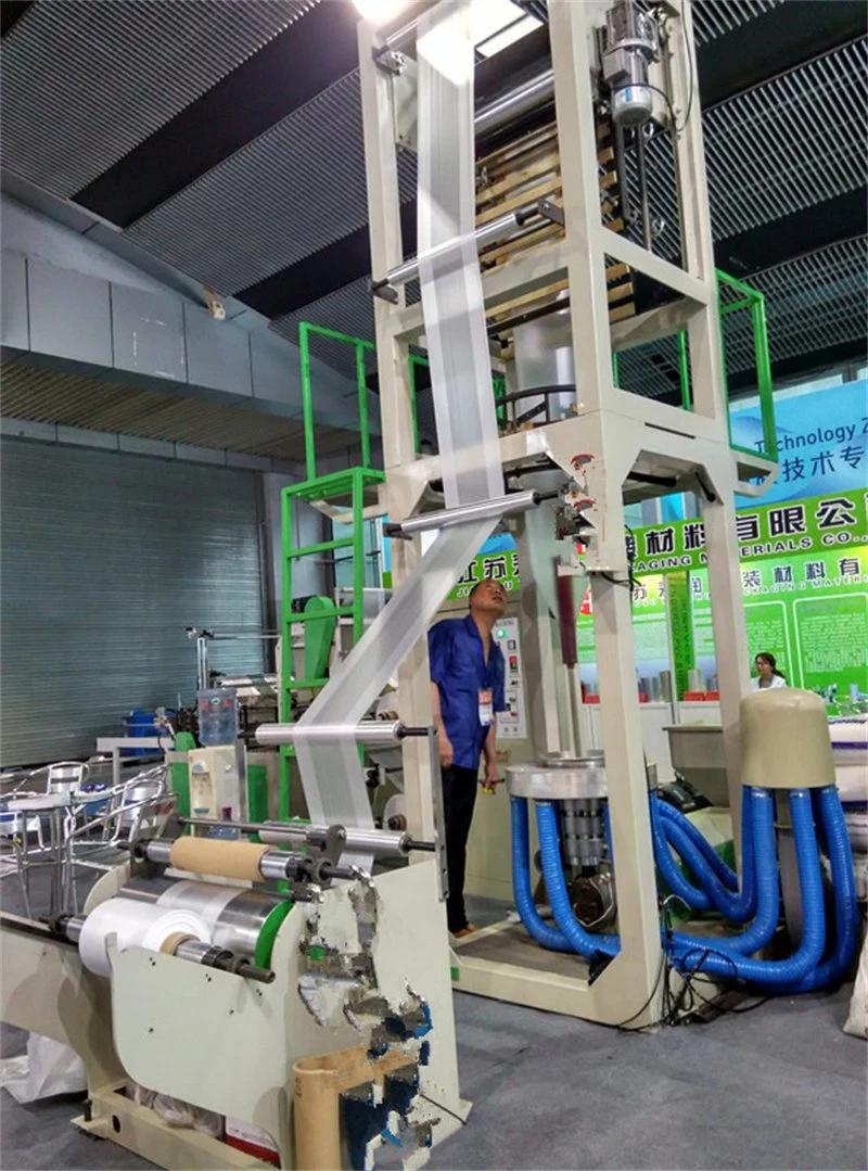 Plastic PA Film Blowing Machine Low Pressure HDPE Blown Film Extruder Machine