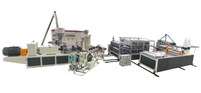 PVC Glazed Roof Tiles Extrusion Line