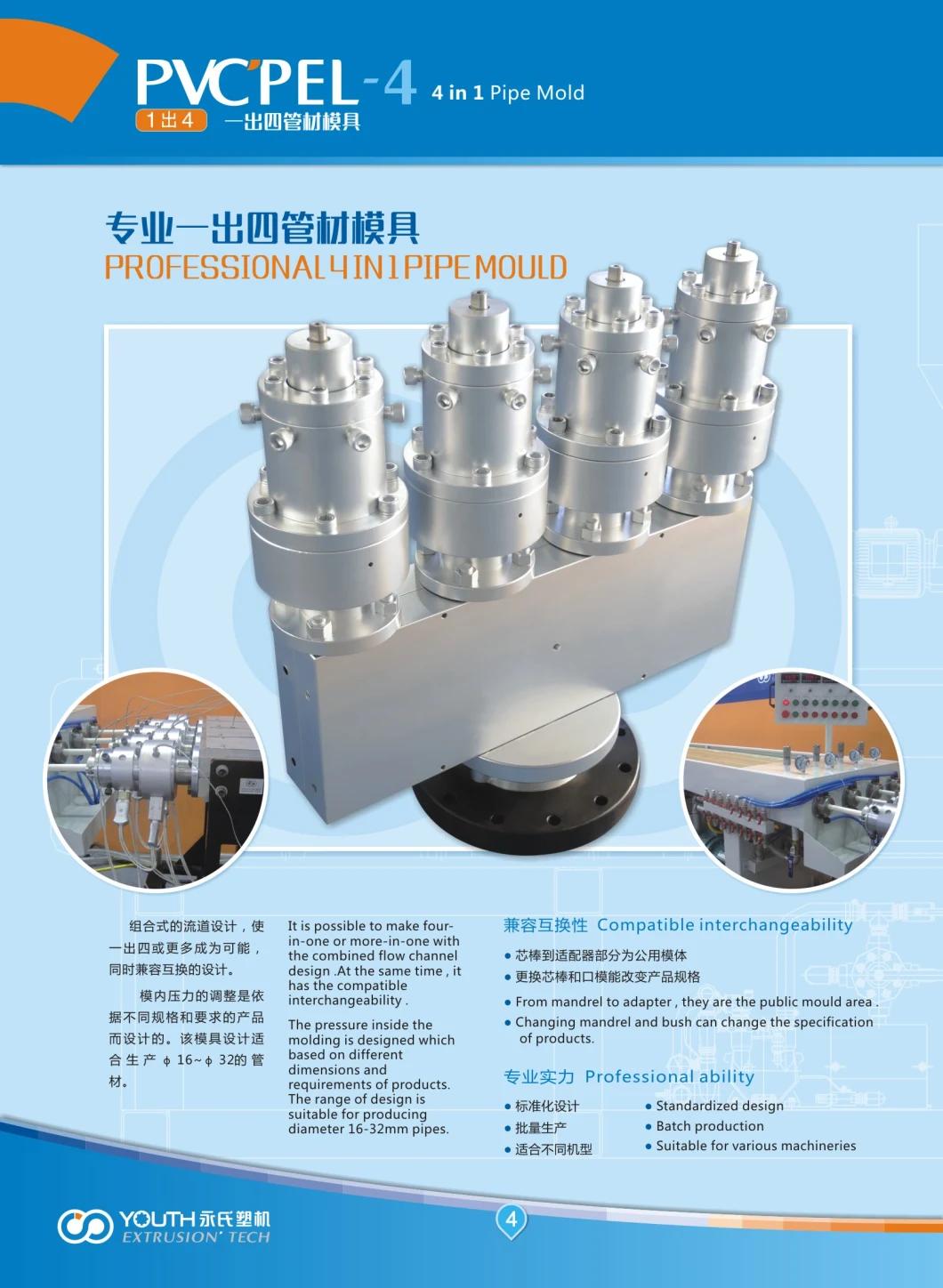 High Quality PVC UPVC CPVC Pipe Making Machine for 16-400mm Pipe