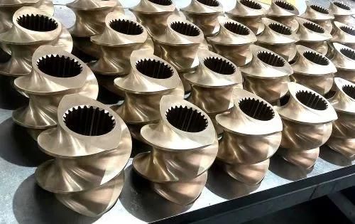 Tex160 Polishing Aluminium Bronze Extruder Screw Elements