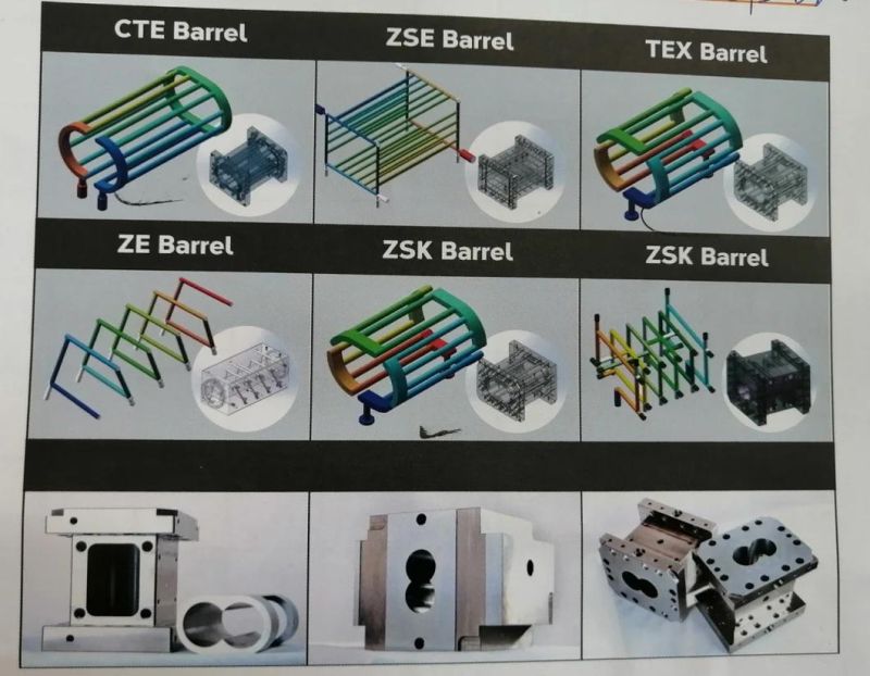 High Quality Barrel for Twin Screw Extruder